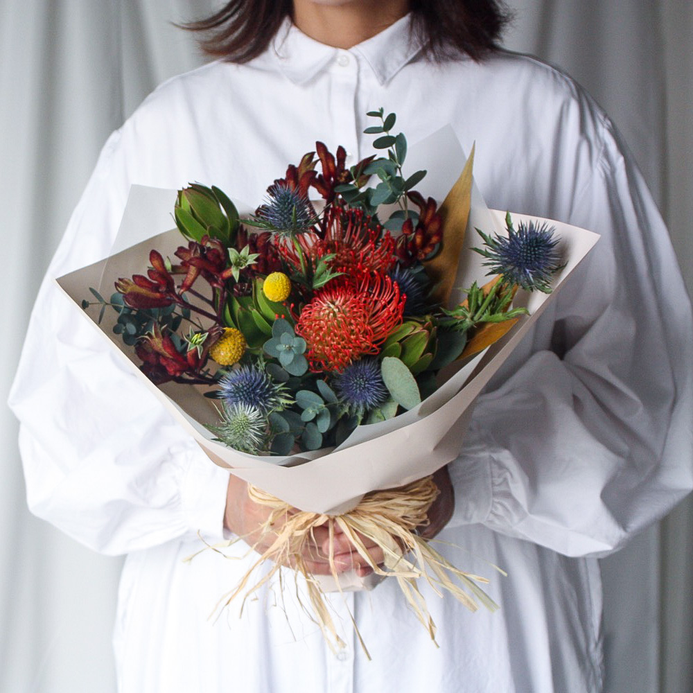 【ドライになる花束】おまかせワイルドフラワー■Sサイズ/送料込み