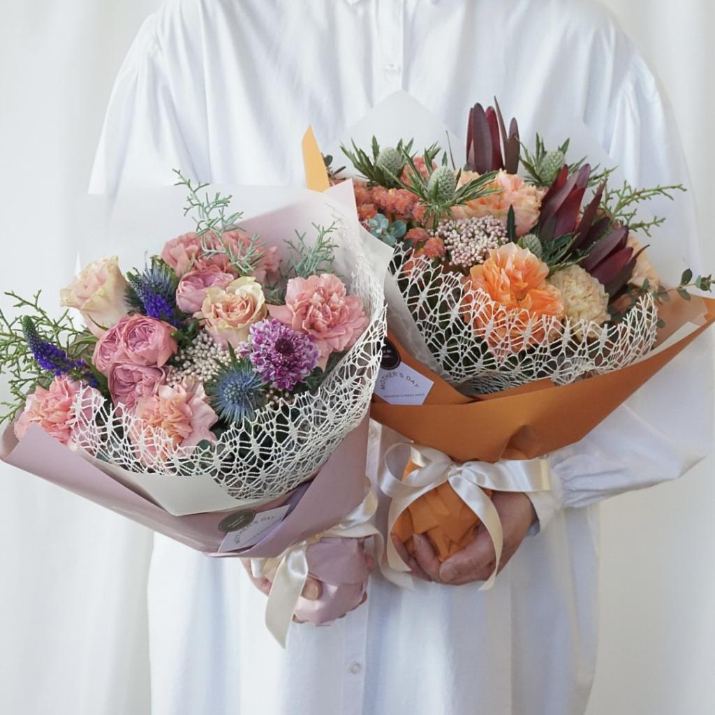 【母の日限定】カーネーションの花束 ピンク/クール便＋¥330※お届け希望日の3週間前より受付開始