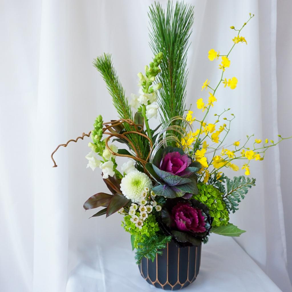 【お正月アレンジ】■トール/送料込み※着日指定なしのご注文で29日のお届け