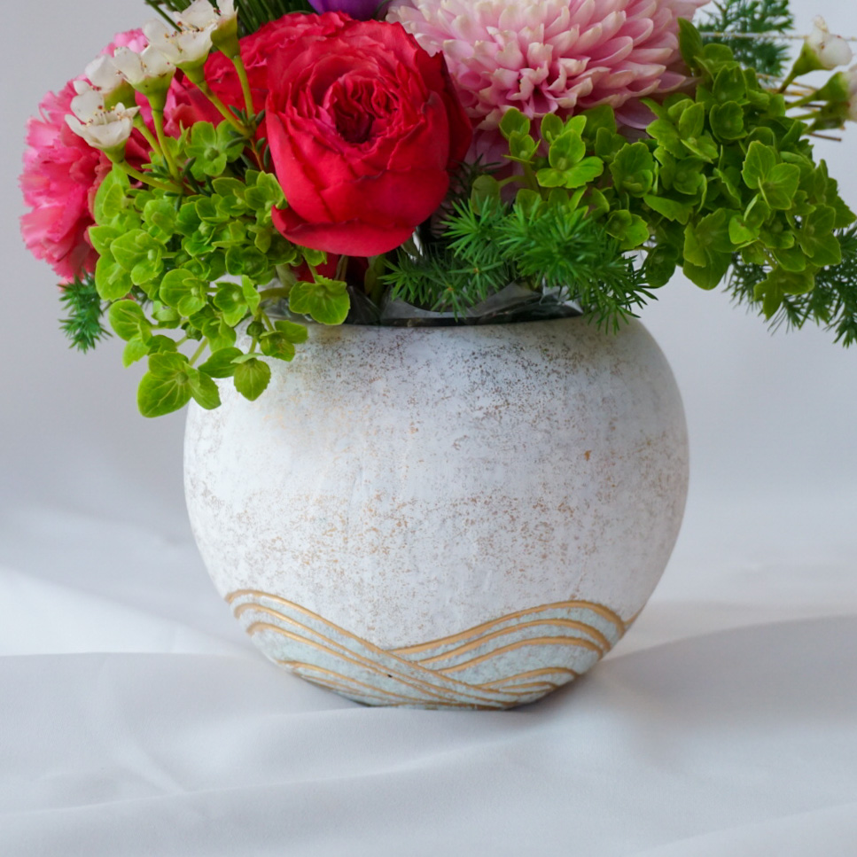 【お正月アレンジ】レッド×ピンク/送料込み※着日指定なしのご注文で29日のお届け